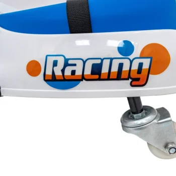 Racing Drifter Vozilo Na Baterije Za Djecu, Bijelo + Drift Funkcija + Led Audio Auto Na Akumulator 19