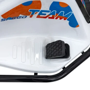 Racing Drifter Vozilo Na Baterije Za Djecu, Bijelo + Drift Funkcija + Led Audio Auto Na Akumulator 20