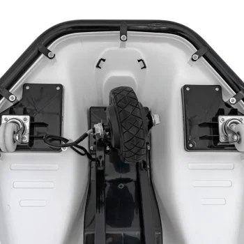 Racing Drifter Vozilo Na Baterije Za Djecu, Bijelo + Drift Funkcija + Led Audio Auto Na Akumulator 22