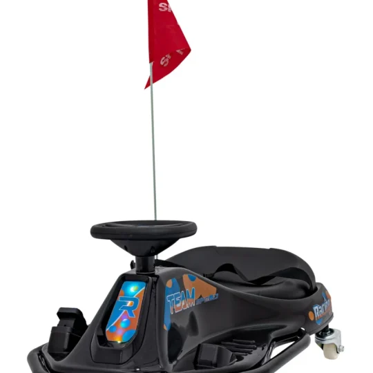 Racing Drifter Vozilo Na Baterije Za Djecu, Crno + Drift Funkcija + Led Audio Auto Na Akumulator 1