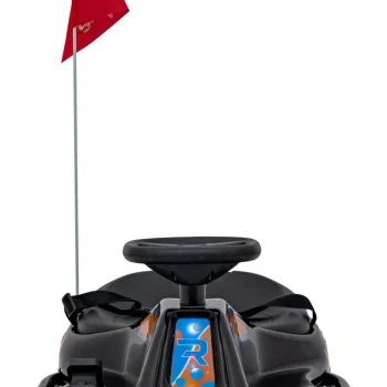 Racing Drifter Vozilo Na Baterije Za Djecu, Crno + Drift Funkcija + Led Audio Auto Na Akumulator 4