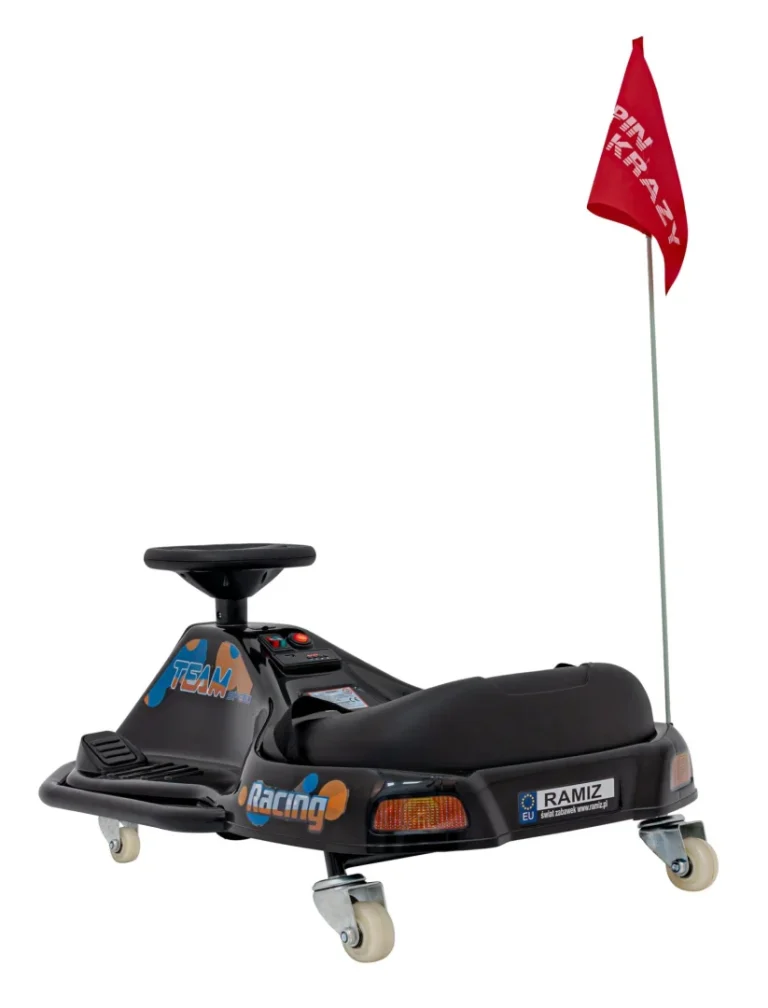 Racing Drifter Vozilo Na Baterije Za Djecu, Crno + Drift Funkcija + Led Audio Auto Na Akumulator 7