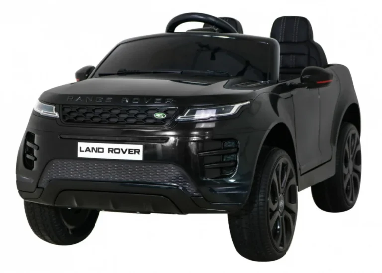 Range Rover Evoque Dječja Autosjedalica Na Baterije, Crni Suv + Daljinski Upravljač, Crna 1