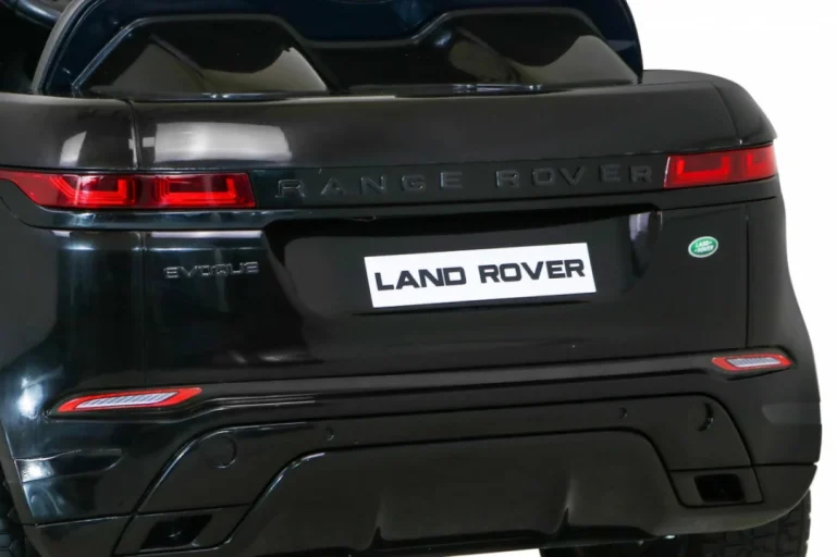Range Rover Evoque Dječja Autosjedalica Na Baterije, Crni Suv + Daljinski Upravljač, Crna 14
