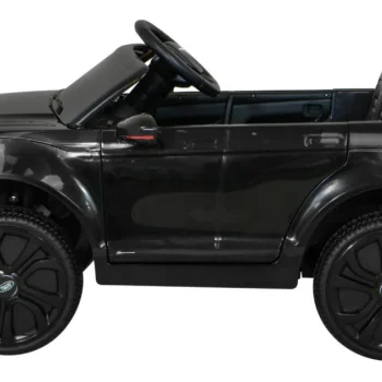 Range Rover Evoque Dječja Autosjedalica Na Baterije, Crni Suv + Daljinski Upravljač, Crna 4