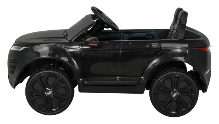 Range Rover Evoque Dječja Autosjedalica Na Baterije, Crni Suv + Daljinski Upravljač, Crna 4