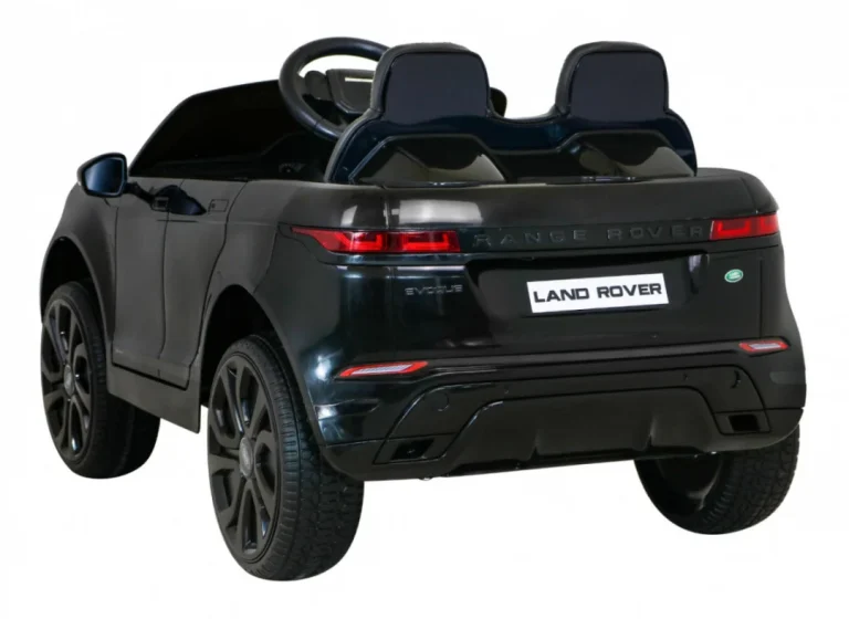 Range Rover Evoque Dječja Autosjedalica Na Baterije, Crni Suv + Daljinski Upravljač, Crna 5
