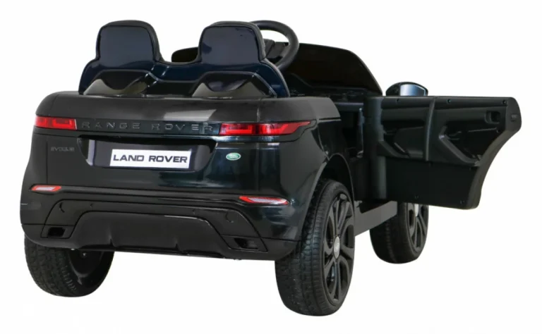 Range Rover Evoque Dječja Autosjedalica Na Baterije, Crni Suv + Daljinski Upravljač, Crna 7