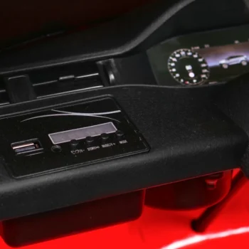Range Rover Evoque Dječja Sjedalica Na Baterije, Crvena + Daljinski Upravljač + Spori Start + Mp3 12