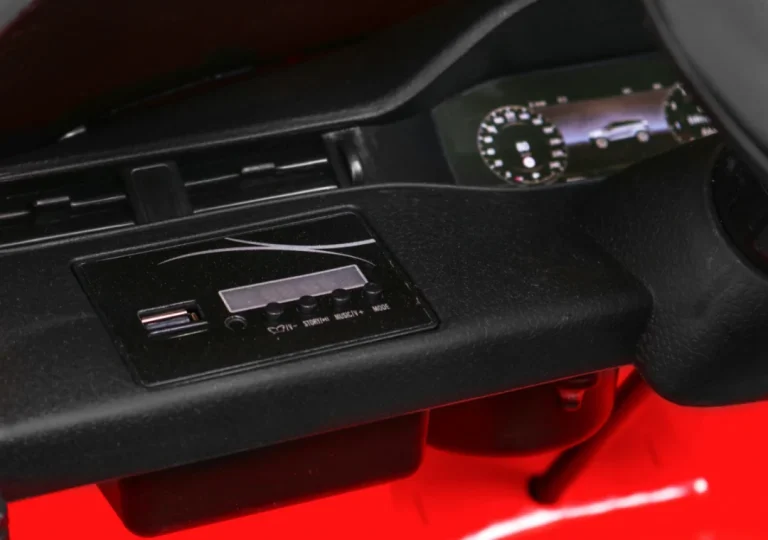 Range Rover Evoque Dječja Sjedalica Na Baterije, Crvena + Daljinski Upravljač + Spori Start + Mp3 12