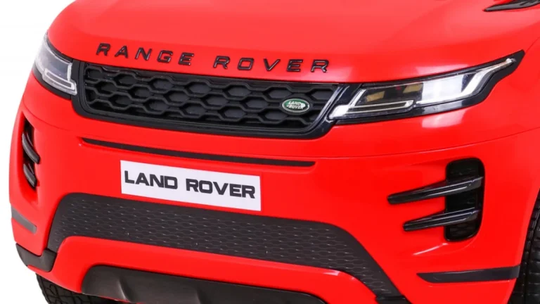 Range Rover Evoque Dječja Sjedalica Na Baterije, Crvena + Daljinski Upravljač + Spori Start + Mp3 14