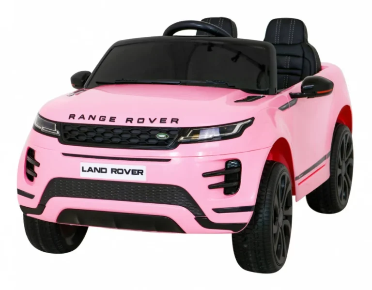 Range Rover Evoque Dječji Suv Na Baterije, Ružičasti + Daljinski Upravljač 1