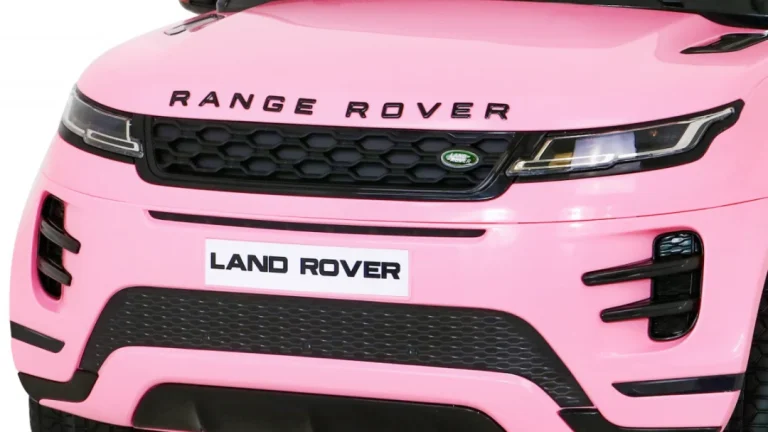 Range Rover Evoque Dječji Suv Na Baterije, Ružičasti + Daljinski Upravljač 14
