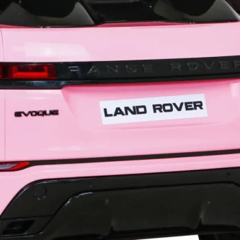Range Rover Evoque Dječji Suv Na Baterije, Ružičasti + Daljinski Upravljač 15