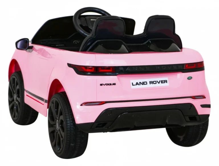 Range Rover Evoque Dječji Suv Na Baterije, Ružičasti + Daljinski Upravljač 5