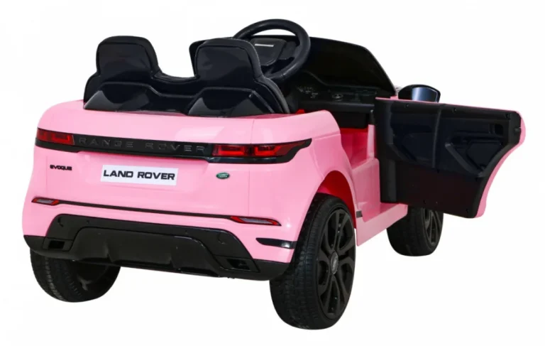 Range Rover Evoque Dječji Suv Na Baterije, Ružičasti + Daljinski Upravljač 7