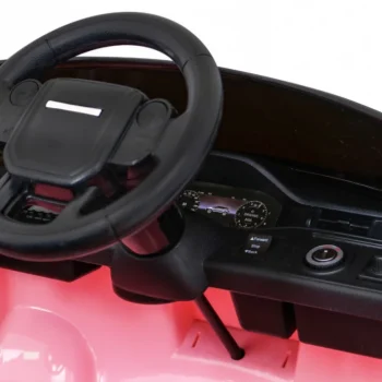 Range Rover Evoque Dječji Suv Na Baterije, Ružičasti + Daljinski Upravljač 8