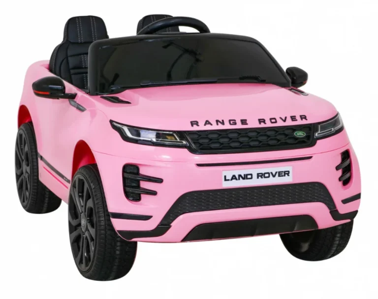 Range Rover Evoque Dječji Suv Na Baterije, Ružičasti + Daljinski Upravljač 9