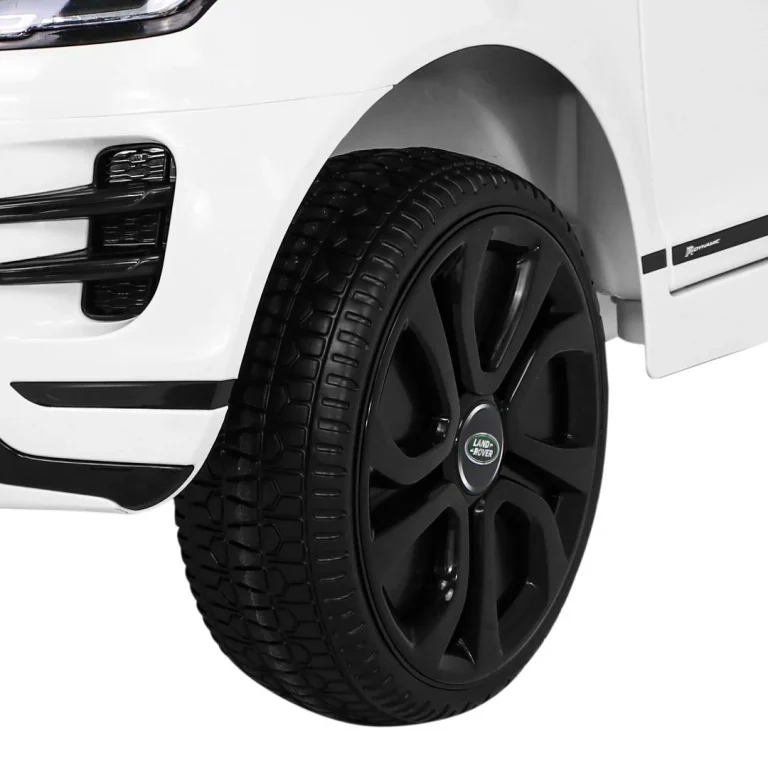 Range Rover Evoque Dječji Bijeli Suv Na Baterije + Daljinski Upravljač, Bijela 11