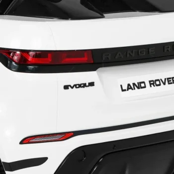 Range Rover Evoque Dječji Bijeli Suv Na Baterije + Daljinski Upravljač, Bijela 12