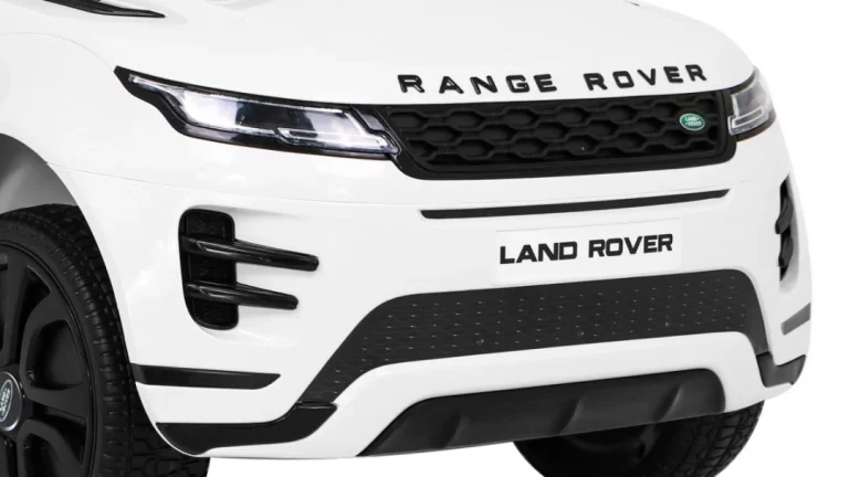 Range Rover Evoque Dječji Bijeli Suv Na Baterije + Daljinski Upravljač, Bijela 13
