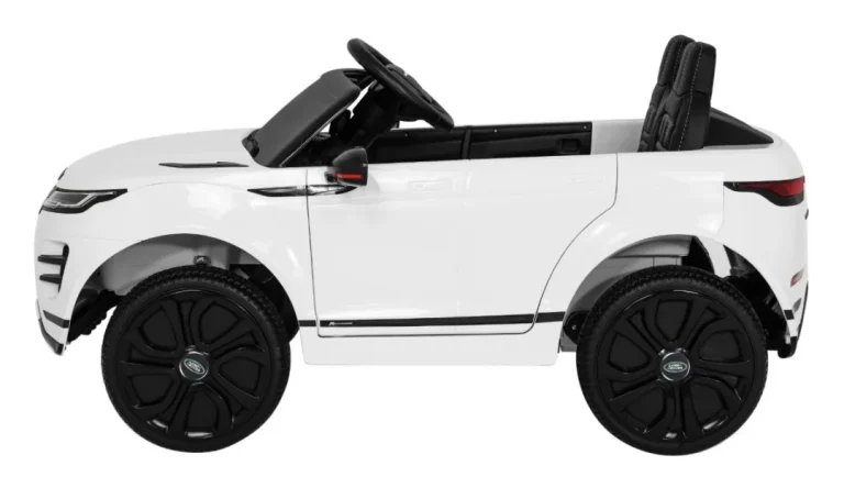 Range Rover Evoque Dječji Bijeli Suv Na Baterije + Daljinski Upravljač, Bijela 4