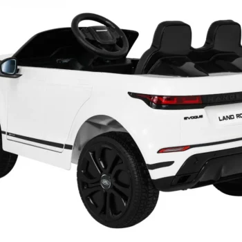 Range Rover Evoque Dječji Bijeli Suv Na Baterije + Daljinski Upravljač, Bijela 5