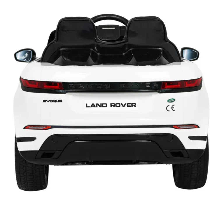 Range Rover Evoque Dječji Bijeli Suv Na Baterije + Daljinski Upravljač, Bijela 6