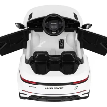 Range Rover Evoque Dječji Bijeli Suv Na Baterije + Daljinski Upravljač, Bijela 7