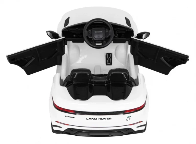 Range Rover Evoque Dječji Bijeli Suv Na Baterije + Daljinski Upravljač, Bijela 7