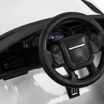 Range Rover Evoque Dječji Bijeli Suv Na Baterije + Daljinski Upravljač, Bijela 8