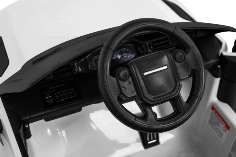 Range Rover Evoque Dječji Bijeli Suv Na Baterije + Daljinski Upravljač, Bijela 8