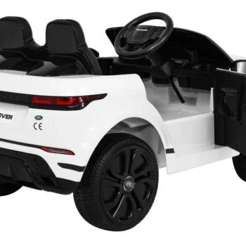 Range Rover Evoque Dječji Bijeli Suv Na Baterije + Daljinski Upravljač, Bijela 9