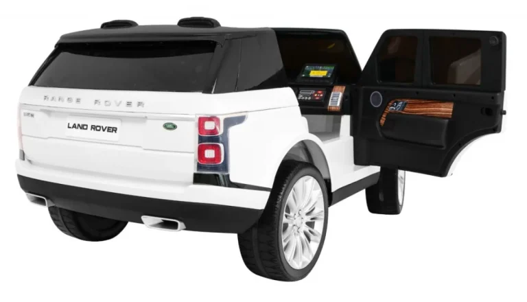 Range Rover Hse Dječji Suv S 2 Sjedala, Bijeli + Daljinski Upravljač, Bijela 11