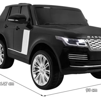 Range Rover Hse Dječji Automobil S 2 Sjedala, Crni Suv + Daljinski Upravljač, Crna 2