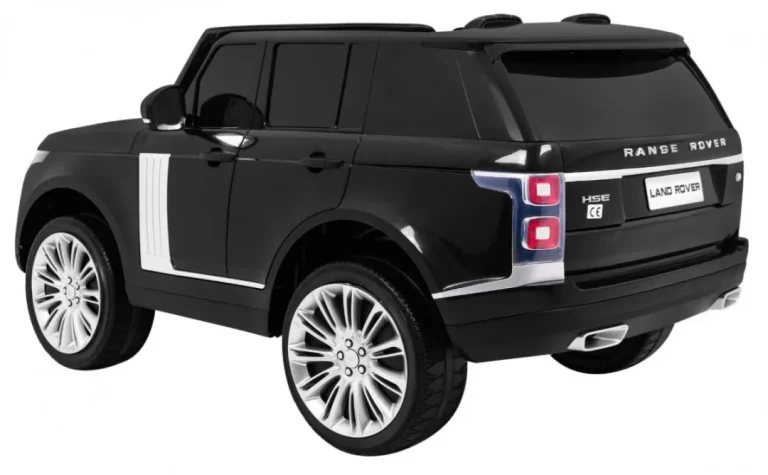 Range Rover Hse Dječji Automobil S 2 Sjedala, Crni Suv + Daljinski Upravljač, Crna 5