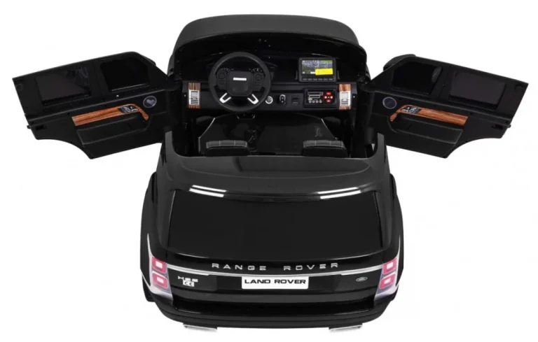 Range Rover Hse Dječji Automobil S 2 Sjedala, Crni Suv + Daljinski Upravljač, Crna 7