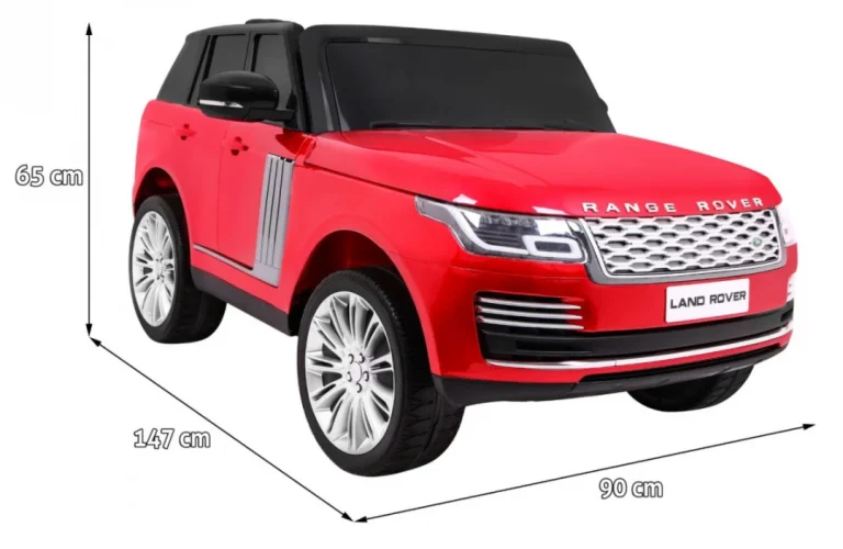 Range Rover Hse Obojani Automobil Za 2 Djece Crveni Suv + Daljinski Upravljač + Audio Ploča, Crvena 2