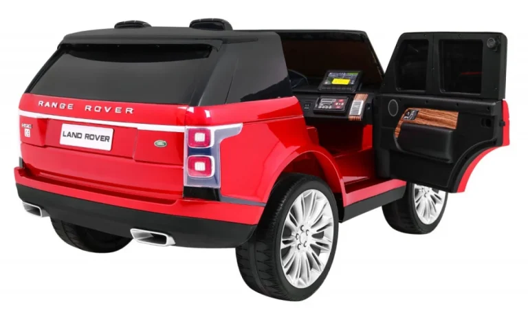 Range Rover Hse Obojani Automobil Za 2 Djece Crveni Suv + Daljinski Upravljač + Audio Ploča, Crvena 9