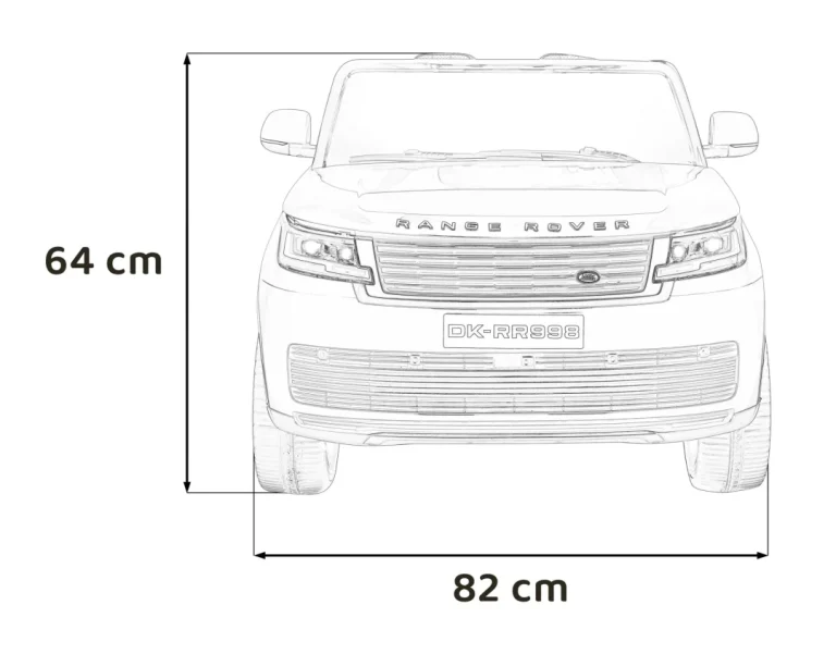 Range Rover Suv Lift Na Akumulator, Crni 2