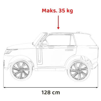 Range Rover Suv Lift Na Akumulator, Crni 3