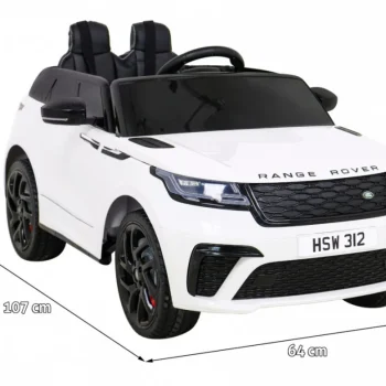 Range Rover Velar Baterija Bijela + Daljinski Upravljač + Eva + Spori Start + Mp3 Led 2