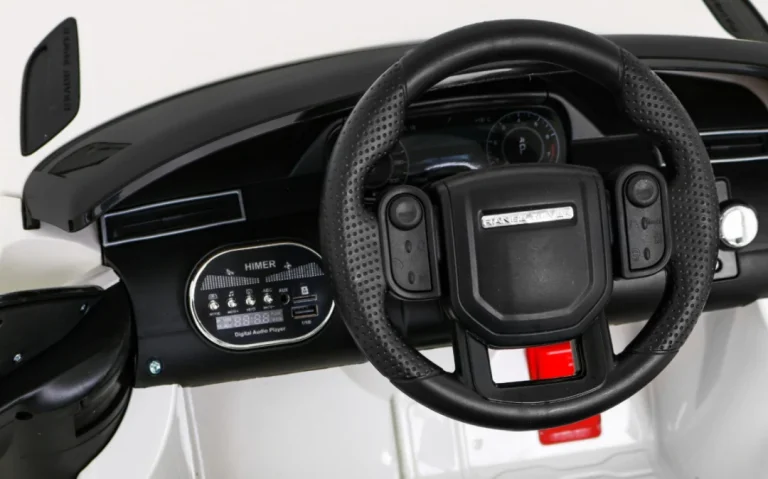 Range Rover Velar Baterija Bijela + Daljinski Upravljač + Eva + Spori Start + Mp3 Led 8
