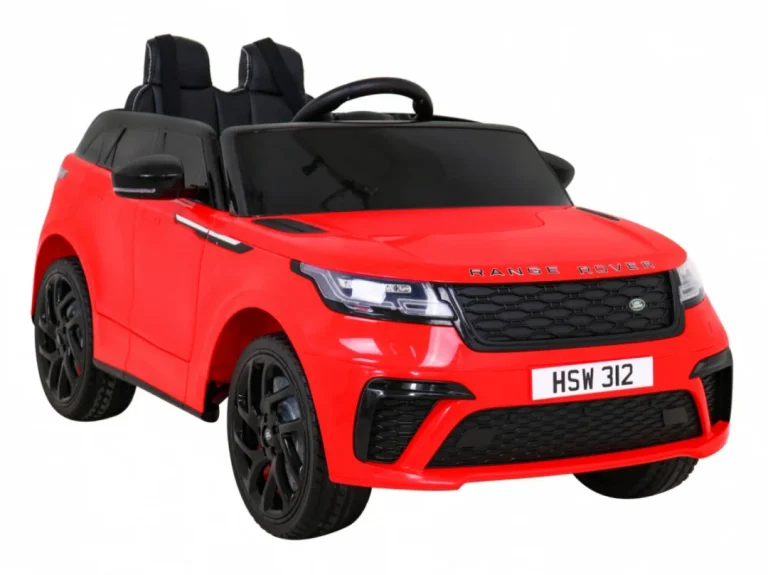 Range Rover Velar Crveni Suv Na Baterije + Daljinski Upravljač, Crvena 11