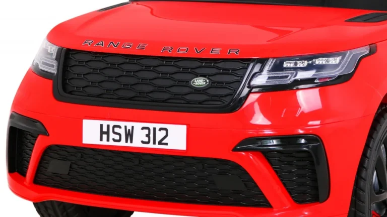 Range Rover Velar Crveni Suv Na Baterije + Daljinski Upravljač, Crvena 12