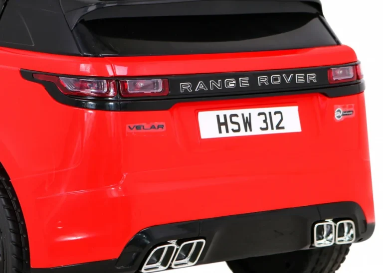 Range Rover Velar Crveni Suv Na Baterije + Daljinski Upravljač, Crvena 13