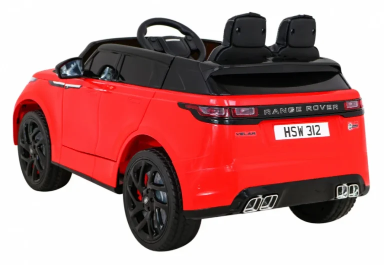 Range Rover Velar Crveni Suv Na Baterije + Daljinski Upravljač, Crvena 5
