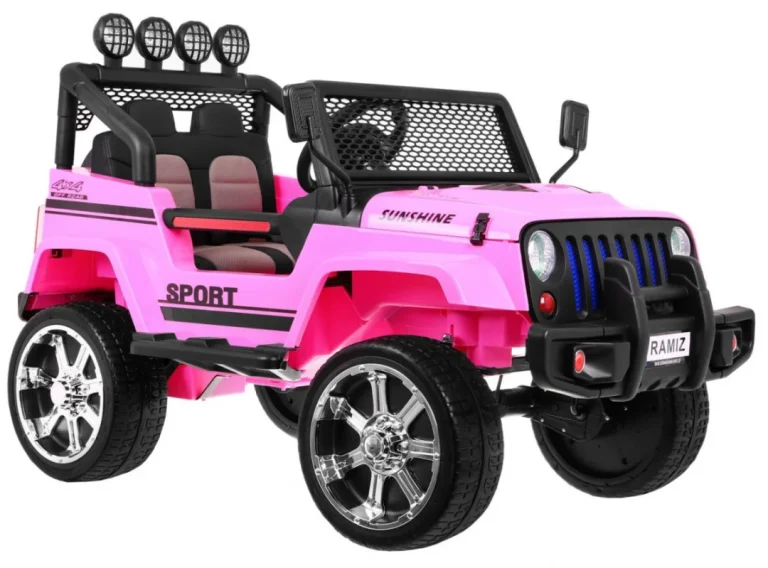 Raptor Drifter 4x4 Terenski Auto, Ružičasti 3