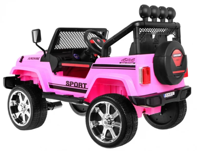 Raptor Drifter 4x4 Terenski Auto, Ružičasti 4