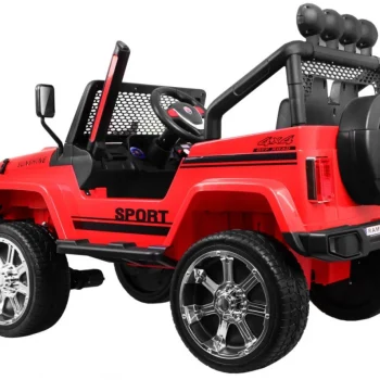 Raptor Drifter Crveni Terenski Automobil + Daljinski Upravljač + 4x4 Pogon + Pretinac Za, Crvena 2